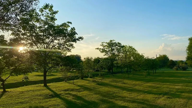 Вход в парк со стороны Улицы Кока